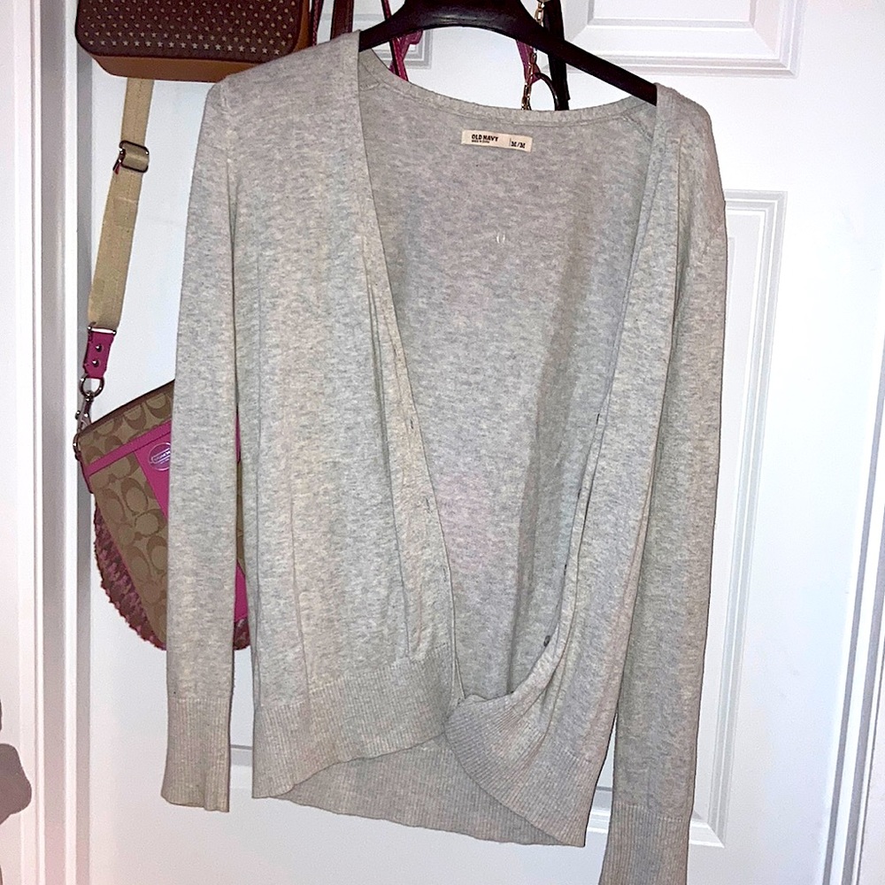 Comfy throw over sweater